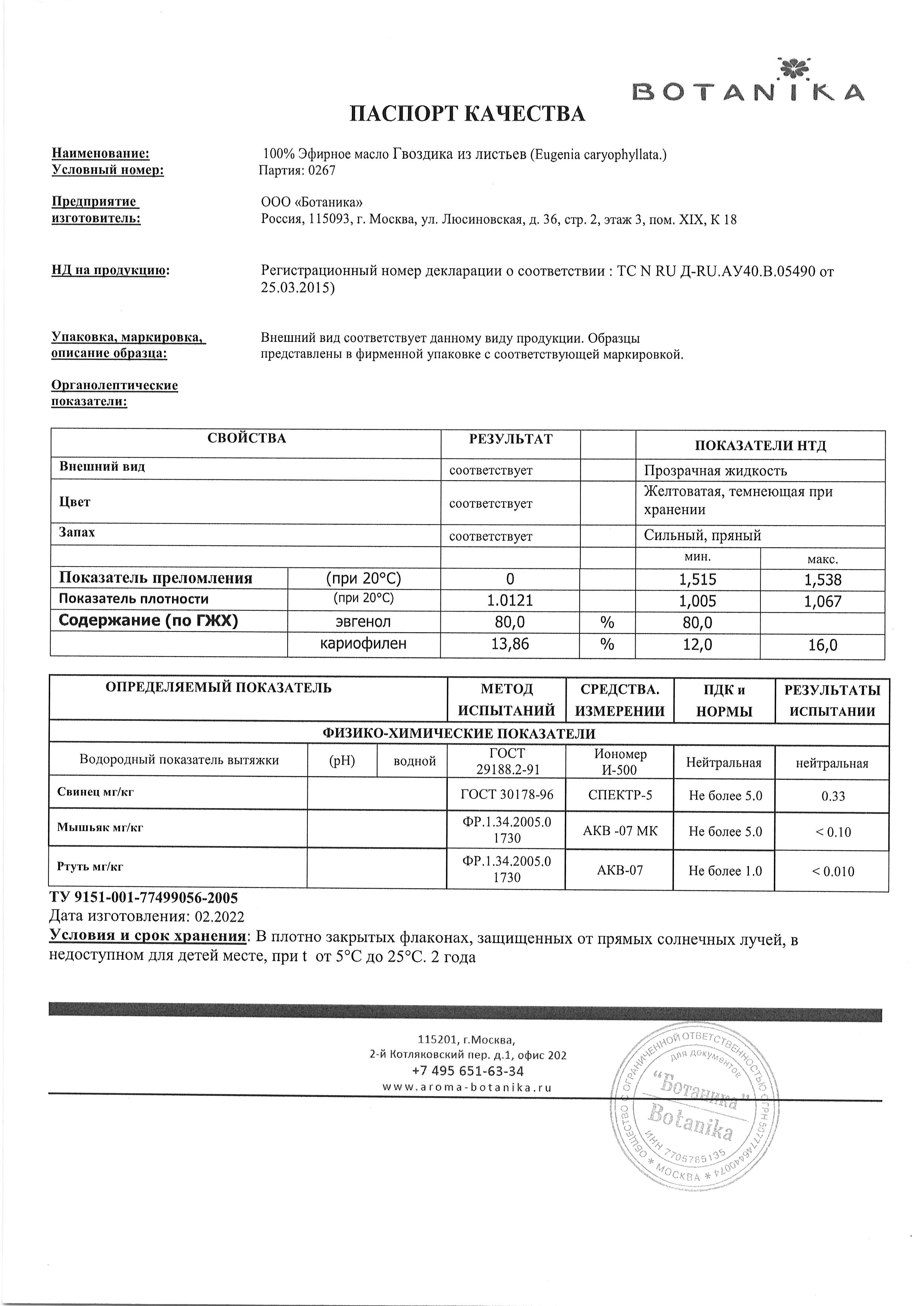 Паспорт №022022